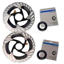 2x Shimano DURA-ACE RT-CL900 Center Lock Bike Disc Rotor 160 140mm,w/Lockring