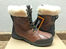 UGG MEN RUDYARD GRIZZLY WATERPROOF SHEARLING Boot US 15 / EU 49.5 / UK 14
