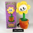 Famgamer Undertale Musical Dancing Flowey Plush Figure Sound & Dancing Official