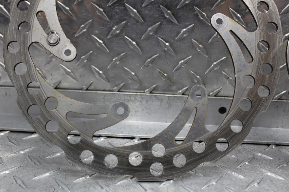 2005 KTM 525 EXC FRONT/REAR BRAKE DISC ROTORS FRONT-(3.08MM) REAR -(4.06MM) - Image 3 of 4