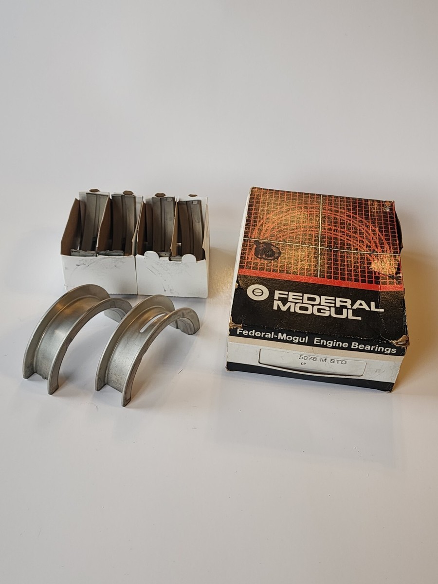 Main Bearing Set Sealed Power 4663MA – Bi-Metal Aluminum Alloy Engine Bearings Sealed Power Bearings