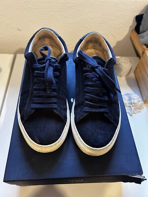 ZESPA AIX-EN-PROVENCE * edle Damen Leder Sneakers in Marine EUR 37,5