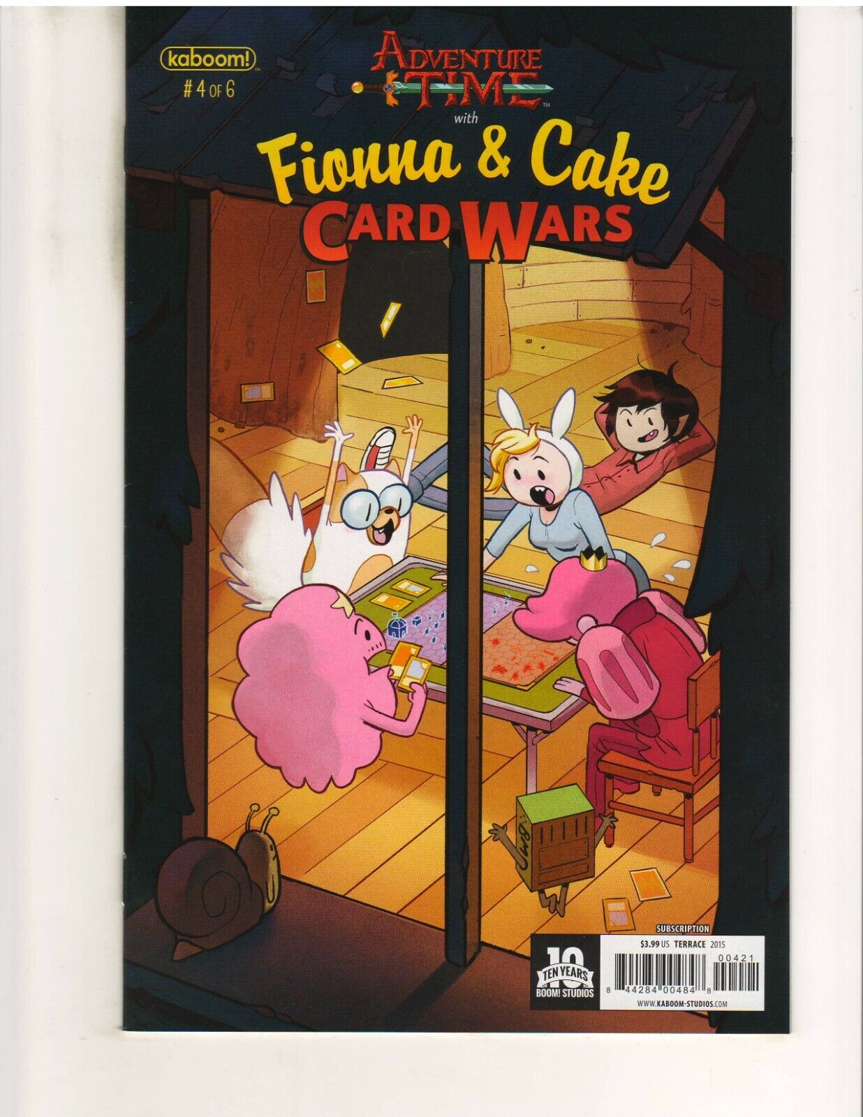 Adventure Time Card Wars: Fionna vs Cake, Board Game