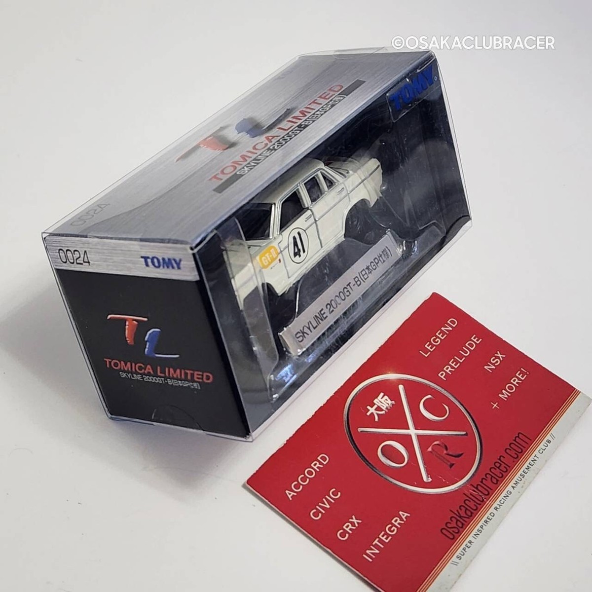 Tomica Limited Nissan Prince Skyline 2000GT-B Japan GP 0024