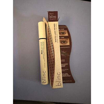 New Blinc White Lash Primer Lash & Brow Conditioner 0.23 oz 