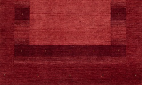 Handloom Tejido a Mano Oriental 300x200 cm-Fine, Moderno, Carpet, Manta, Rojo - Imagen 11 de 14