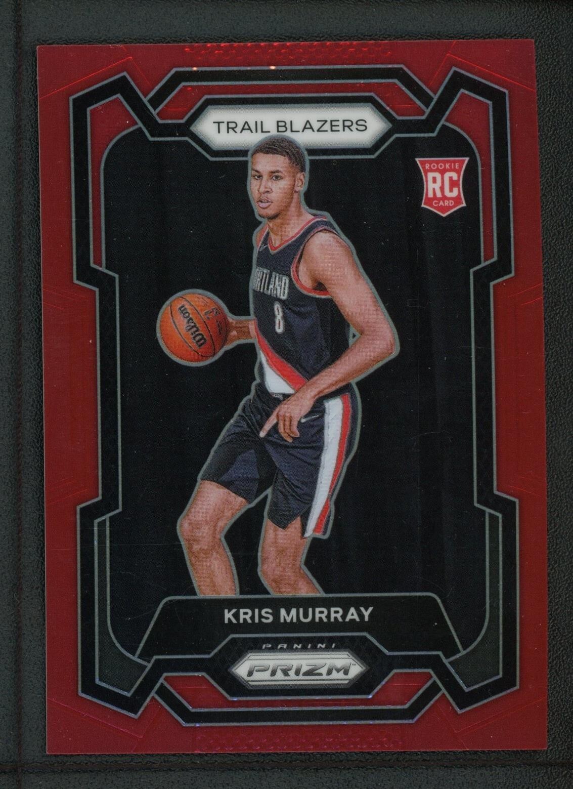 2023-24 KRIS MURRAY 046/299 PANINI PRIZM RED ROOKIE RC #142