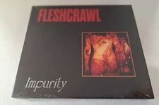 Fleshcrawl Impurity New CD Reissue Slipcase Brazil Death Metal