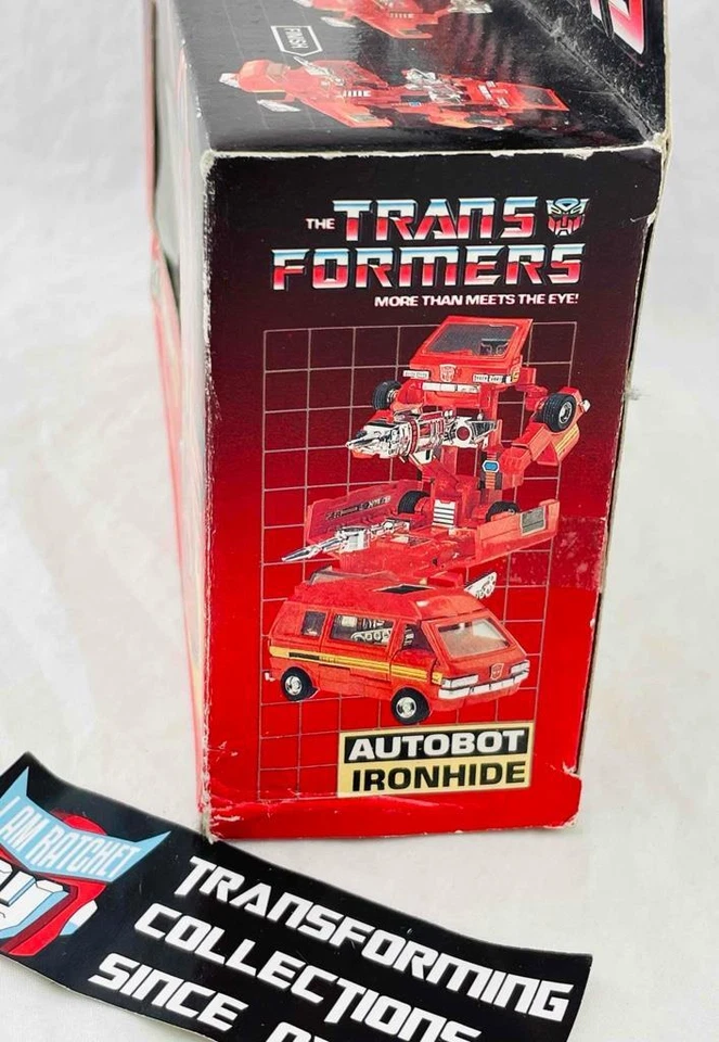 Transformers Original G1 1990s Chinese Reissue Ironhide MOSC MIB - Image 4 of 4