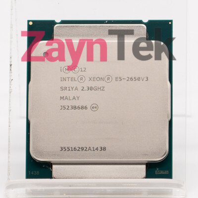 Intel Xeon E5-2650 v3 (SR1YA) 10-Core CPU Processor 2.30GHZ 25M 105W LGA2011