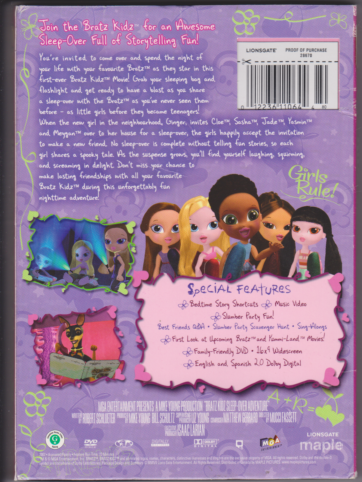 Bratz: Kidz Sleep-Over Adventure/Kidz Fairy Tales (DVD, 2010) for sale online | eBay Bratz: Kidz Sleep-Over Adventure/Kidz Fairy Tales (DVD, 2010) for sale online | eBay