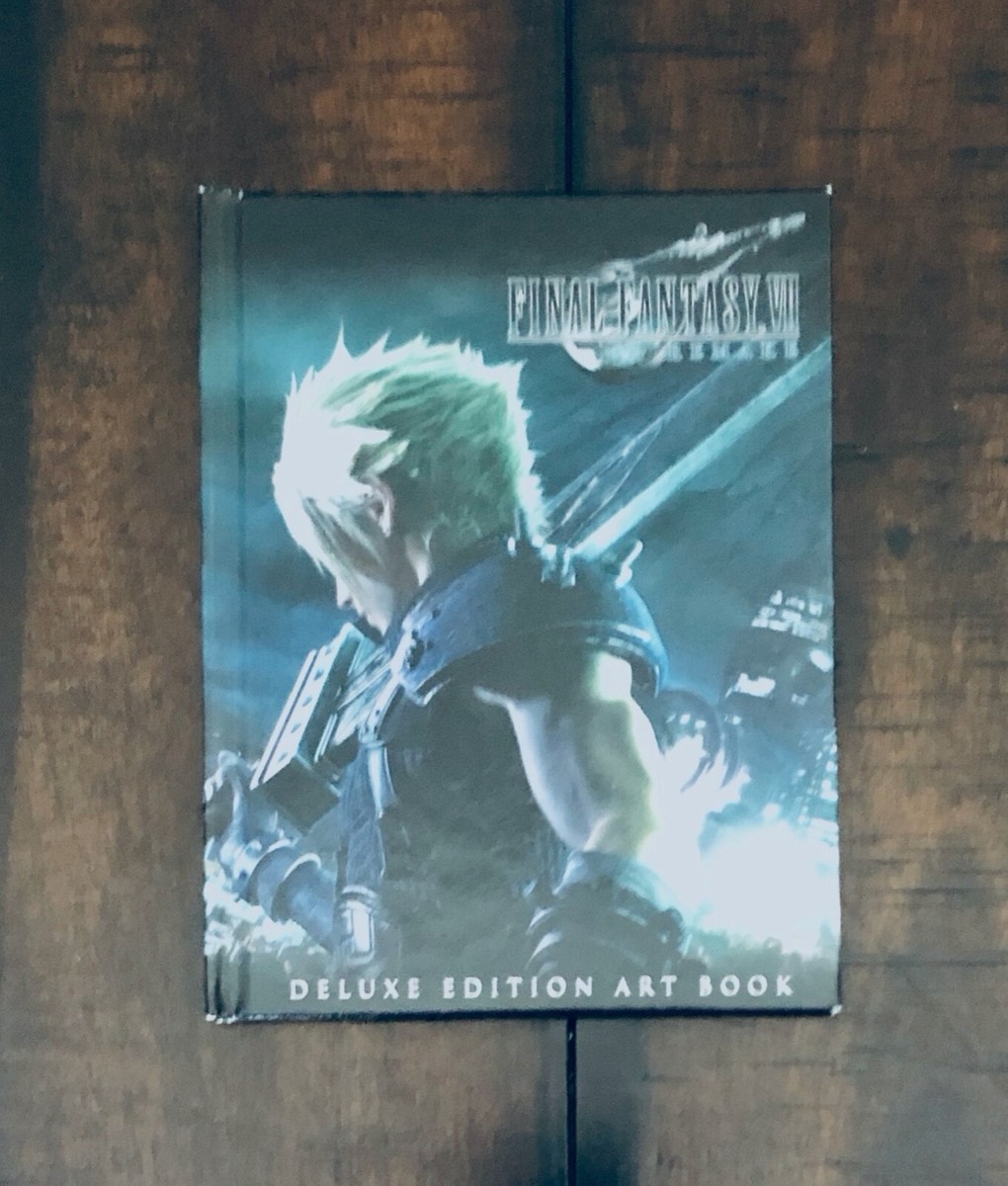 ファイナルファンタジー7 リユニオン ヒーローエディション アートブック Final Fantasy VII 7 Remake Hard Cover Art Book First Class