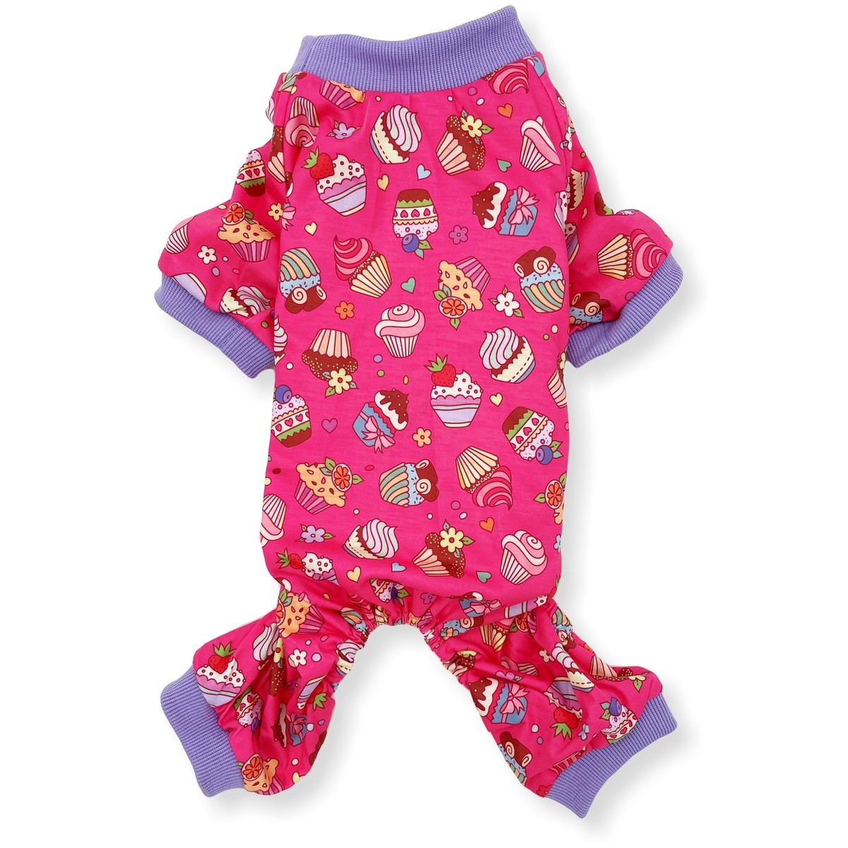 Dog Pajamas Jumpsuit COTTON Blend Soft Cute Pet Clothes Small