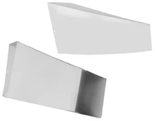 1967-68 Mustang Quarter Panel Brake Ducts w/WTP New Dii