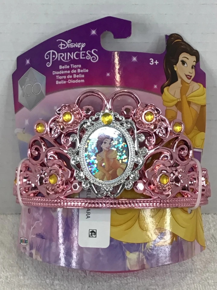 Tiara Disney Princesa Cinderela/Ariel/Rapunzel/Belle cada uma vendida separadamente - Imagem 3 de 4