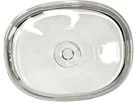 Pyrex Lid Replacement DC 1 1/2 C Corning ware Glass Oval 8 1/2" x 11" Vintage