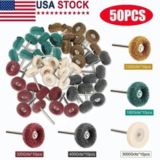 Abrasive Metal Polishing Buffing Wheel Burr Kit Set for Dremel Rotary Tool