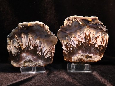 Pseudomorph City in Spectacular Turkish Agate, Ankara, Turkey