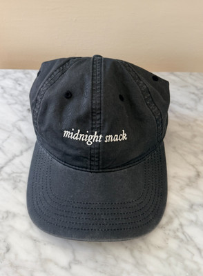 Xiao Ye Midnight Snack Embroidered Black Dad Hat Cap Adjustable AS Colour