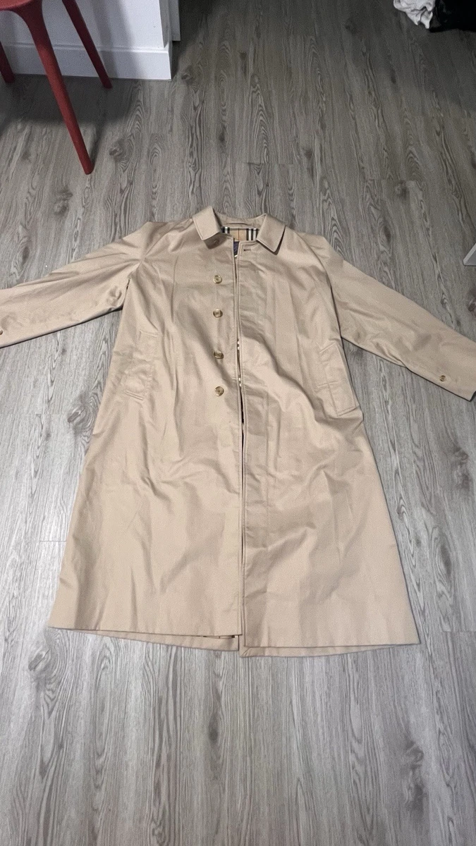 Gabardina Burberry Camden beige vintage, talla XL
