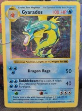 Gyarados 006/102 Base Set (Shadowless) Holo for sale online | eBay