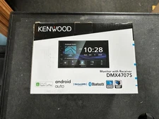 Kenwood 6.8" DMX4707S, Monitor With Receiver Radio, SiriusXM Ready- OPEN BOX! 