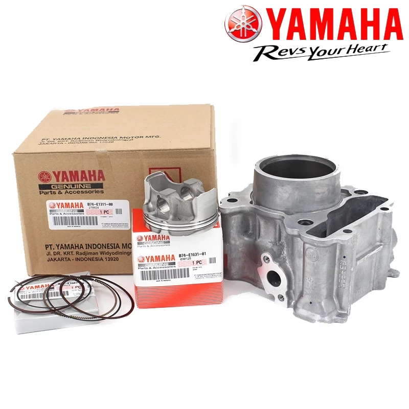 XMAX 300 – Cylindre + Piston + Segments + Culasse + Joint Bas + Soupape - OEM  - Photo 2/4