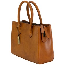 Cameleon Concealed Carry Leather Handbag Women Satchel Cross Body Purse- Natalie