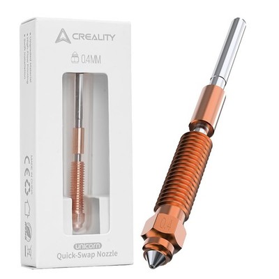 Creality K1C Unicorn Quick-Swap Nozzle 0.4mm for Ender 3 V3/Plus,K1 SE,and... 