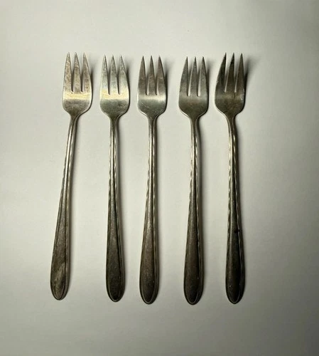 Towle Sterling Silver Cocktail Fork Set of 5