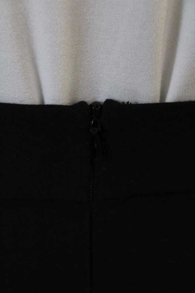 Falda lápiz recta negra midi French Connection para mujer talla 4 Foto 4 de 4