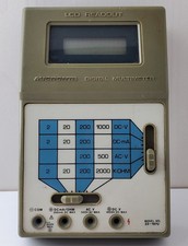RADIO SHACK MICRONTA DIGITAL MULTIMETER MODEL : 22-197U Vintage WORKS