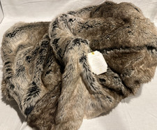 Pottery Barn Teen LUXE FAUX FUR LARGE Bean Bag Cover Only New w/tags 169