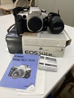 Canon ESO 50 E Kamera Zoomobjektiv EF 28-80mm Zoomobjektiv funktionstüchtig