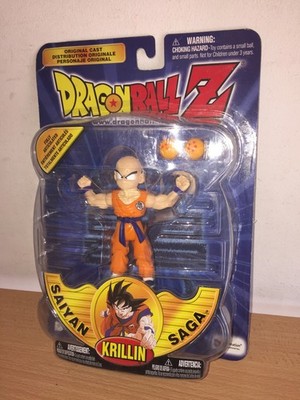 Irwin Toy Dragonball Z Saiyajin Saga KRILLIN Actionfigur 10 cm MOC, 2000