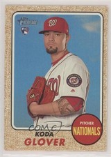 2017 Topps Heritage High Number Koda Glover (Red Circle) #568 f5g