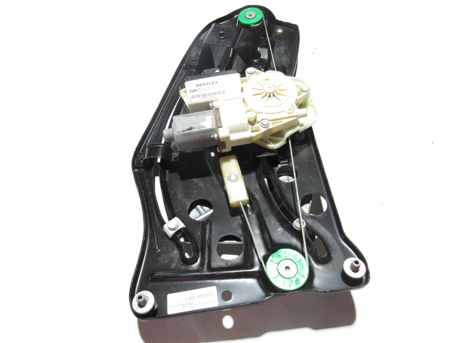 Bentley Continental GT 2012 Rear Right Quarter Window Motor Regulator 11-18 ;#3