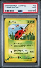 2003 POKEMON SKYRIDGE #72 LEDYBA-REVERSE FOIL PSA 9 on eBay