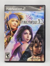Final Fantasy X-2 Black Label Sony PlayStation 2 CIB Tested Working Resurfaced 
