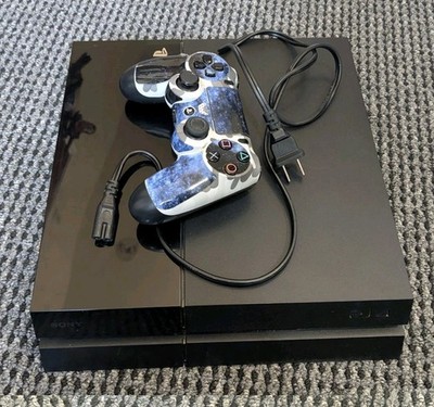 Sony PlayStation 4 500GB Gaming Console - Black (CUH-1001A) READ DESC