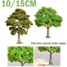 1PC 10-15cm HO/OO Autumn Tree Miniatures Garden Landscape Scenery Tree Model