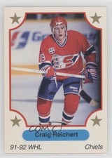 1991-92 7th Inning Sketch WHL Craig Reichert #18 1bx0