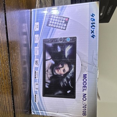 2 DIN 7 Inch Car MP5  Player 7010B Touchscreen Bluetooth Remote Controlled 