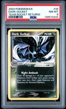 PSA 8 Dark Golbat 34/109 Team Rocket Returns Pokemon 2004 on eBay