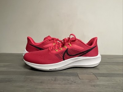 Nike Air Zoom Pegasus 39 Siren Red Black Clay Shoes DH4071-600 Men's Size 11.5