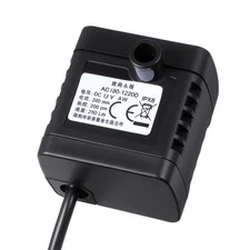 12 V250L/H Electric Water Pump Small Portable Submersible Mini Fish Tank Oxygen