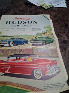 1954 Hudson Brochure