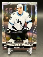 Aku Raty 2024-25 Upper Deck O-Pee-Chee Platinum Marquee Rookie Rainbow #211