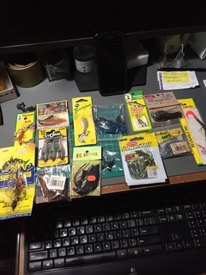14 PC. LOT STRIKE KING, STORM, CREME, CULPRIT, BERKLEY, ETC. LURES CRAPPIE/BASS