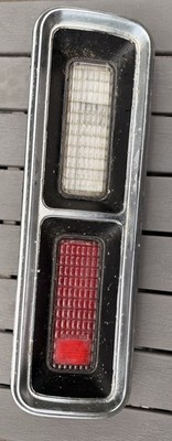 1968 Chevy Bel Air Biscayne Tail Light Assembly Bezel Lens Guide SAE R 68 Orig 
